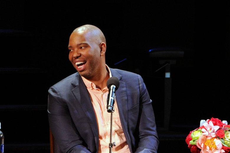 NEW YORK, NY - JUNE 15: Ta-Nehisi Coates attends Art & Social Activism, a discussion on Broadway with Ta-Nehisi Coates, Toni Morrison and Sonia Sanchez on June 15, 2016 in New York City. (Photo by Craig Barritt/Getty Images for The Stella Adler Studio of Acting)